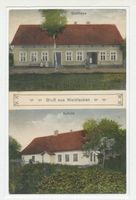 Weidlacken, Kreis Wehlau Weidlacken, Gasthaus, Schule I Вайдлакен, трактир, школа, I