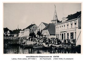 Labiau, Kreis Labiau Fischmarkt