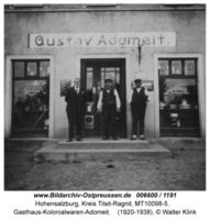 Hohensalzburg, Kreis Tilsit-Ragnit 