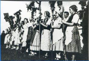 Plibischken, Kreis Wehlau Plibischken, Erntefest 