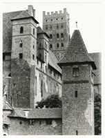 Marienburg, Westpr., Kreis Marienburg Marienburg i. Westpr., Die Marienburg, Teilansicht X Мариенбург в Западной Пруссии, замок Мариенбург, вид на часть замка, X