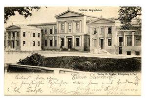 Beinuhnen, Kreis Angerapp Beynuhnen, Schloß VI 