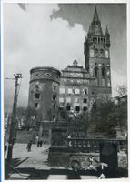 Königsberg (Pr.), Stadtkreis Königsberg Königsberg (Pr.), Schloß nach der Zerstörung, Südseite VII Königsberg, Zweiter Weltkrieg und das Ende