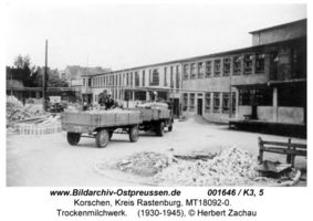 Korschen, Kreis Rastenburg Deutsche Straße