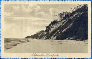 Palmnicken, Kreis Samland Palmnicken, Strandpartie 