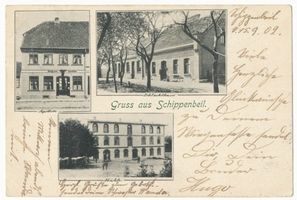 Schippenbeil, Kreis Bartenstein Schippenbeil, 3 Ansichten 