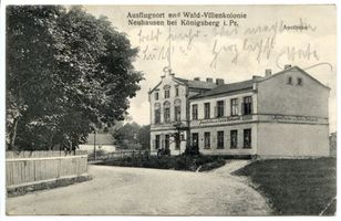 Neuhausen Kr. Samland, Kreis Samland Neuhausen Kr. Samland, Wald-Villenkolonie, Apotheke 