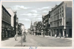 Insterburg, Stadt, Stadtkreis Insterburg Insterburg, Hindenburgstraße XIX Insterburg, Hindenburgstraße bzw. Bahnhofstraße und Umgebung