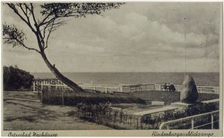 Neuhäuser, Kreis Samland Neuhäuser, Hindenburg Gedenkstein III 