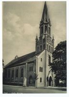 Tilsit, Stadt, Stadtkreis Tilsit Fabrikstraße Tilsit, Fabrikstraße, Katholische Kirche I Тильзит, Фабрикштрассе, католическая церковь, I