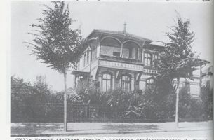 Königsberg (Pr.), Stadtkreis Königsberg Adalbertstraße 3 Königsberg, Amalienau, Adalbertstraße 3,  Villa Worms  Königsberg, Stadtteil Amalienau