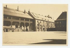 Königsberg (Pr.), Stadtkreis Königsberg Königsberg, Schloßhof mit Oberlandesgericht und  Blutgericht Königsberg, Weinrestaurant  Blutgericht  im Schloß