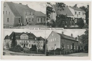 Wiesenhöhe, Kreis Treuburg Wiesenhöhe, Gasthaus, Schule, Landjahr-Lager, Gutshaus 