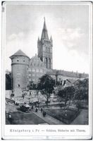 Königsberg (Pr.), Stadtkreis Königsberg Königsberg (Pr.), Kaiser-Wilhelm-Platz mit Schloß XXXIII Königsberg, Stadtteil Altstadt (Umgebung des Schlosses)