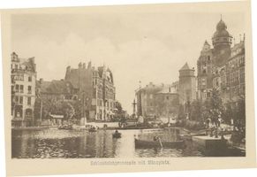 Königsberg (Pr.), Stadtkreis Königsberg Schlossteichpromenade Königsberg (Pr.), Schloßteichpromenade mit Münzplatz Königsberg, Schloßteich