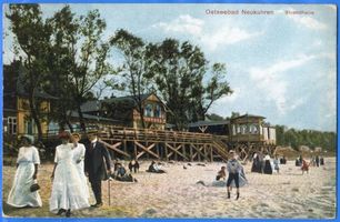 Neukuhren, Kreis Samland Neukuhren, Strandhalle VI Нойкурен, пляжный павильон VI