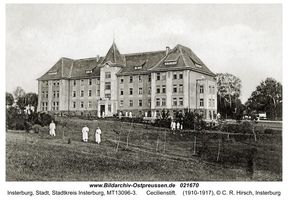 Insterburg, Stadt, Stadtkreis Insterburg  Insterburg, Krankenhäuser, Heilstätten