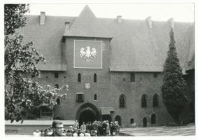 Marienburg, Westpr., Kreis Marienburg Marienburg i. Westpr., Hof in der Marienburg III Marienburg, Schloß