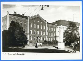 Tilsit, Stadt, Stadtkreis Tilsit Angerpromenade Tilsit, Angerpromenade, Land- und Amtsgericht V Tilsit, Gerichtsviertel, Land- und Amtsgericht