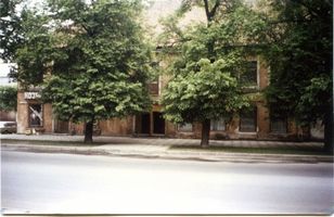 Tilsit, Stadt, Stadtkreis Tilsit Deutsche Straße Tilsit (Советск), Ehemalige Deutsche Straße - Weinhaus Adolph Sanio Tilsit, Weingroßhandlung und Weinrestaurant  Sanio 
