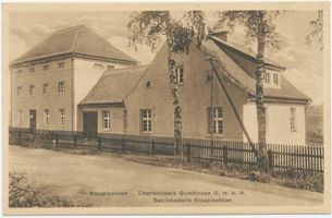 Breitenstein (Ostpr.), Ort, Kreis Tilsit-Ragnit Breitenstein fr. Kraupischken, Überlandwerk Gumbinnen, Betriebsstelle Kraupischken 