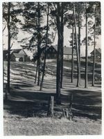  Kurische Nehrung, Häuser am Wald Kurische Nehrung, Wohnhaus