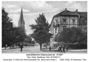 Tilsit, Stadt, Stadtkreis Tilsit Clausiusstraße