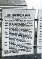 Lötzen, Stadt, Kreis Lötzen Lötzen, Evang. Kirche, Gedenktafel Лётцен, евангелическая церковь, памятная доска