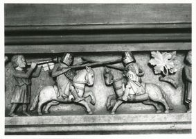 Marienburg, Westpr., Kreis Marienburg Marienburg i. Westpr., Die Marienburg, Kaminfries III Marienburg, Schloß