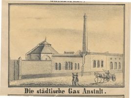 Tilsit, Stadt, Stadtkreis Tilsit Kohlstraße Tilsit, Städtische Gasanstalt Tilsit, Aus der Geschichte der Stadt