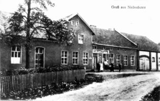 Herzogskirch, Kreis Gumbinnen Niebudszen, Gasthof Eske 