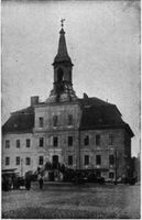 Tilsit, Stadt, Stadtkreis Tilsit Deutsche Straße 8 Tilsit,  Deutsche Straße 8, Rathaus XII Tilsit, Schenkendorfplatz