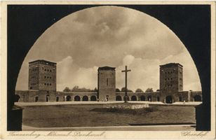 Hohenstein Kr. Osterode, Stadt, Kreis Osterode Hohenstein i. Ostpr., Reichsehrenmal Tannenberg, Ehrenhof IV Hohenstein, Tannenberg-Nationaldenkmal