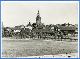 Bischofsburg, Stadt, Kreis Rößel Bischofsburg, Blick auf die Stadt III 