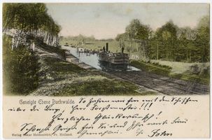 Buchwalde Kr. Preußisch Holland, Kreis Preußisch Holland Buchwalde Kr. Preußisch Holland, Geneigte Ebene II Oberlandkanal