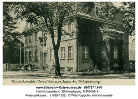 Heinrichswalde Kr. Elchniederung, Kreis Elchniederung Friedrichstraße, Heinrichswalde