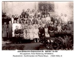 Rauterskirch, Kreis Elchniederung 