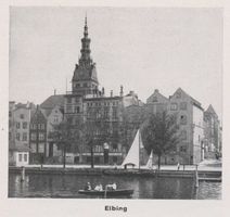 Elbing, Stadt, Stadtkreis Elbing Elbing, Altstadt mit dem Turm von St. Nikolai IV 