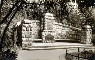 Neidenburg, Stadt, Kreis Neidenburg Neidenburg, Gregorovius Denkmal 