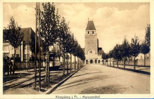 Königsberg (Pr.), Stadtkreis Königsberg Königsberg (Pr.), Maraunenhof, Neue Tragheimer Kirche VI Königsberg, Stadtteil Maraunenhof
