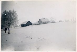 Kechlersdorf, Kreis Lyck Kechlersdorf, Hof der Familie Domass 