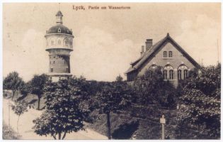Lyck, Stadt, Kreis Lyck Lyck, Der Wasserturm III 