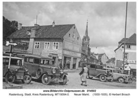 Rastenburg, Stadt, Kreis Rastenburg Neuer Markt