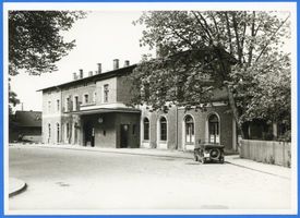 Fischhausen, Stadt, Kreis Samland Fischhausen, Bahnhof Фишхаузен, вокзал