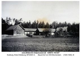 Kutzburg, Kreis Ortelsburg  