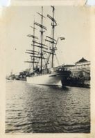 Königsberg (Pr.), Stadtkreis Königsberg Königsberg (Pr.), Segelschiff im Hafen Königsberg, Innerer Hafen (Alter Hafen östlich der alten Eisenbahnbrücke)