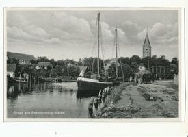Brandenburg (Frisches Haff), Kreis Heiligenbeil Brandenburg, Hafen 