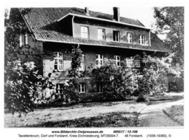 Tawellenbruch, Ort und Forstamt, Kreis Elchniederung 