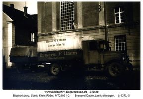 Bischofsburg, Stadt, Kreis Rößel 