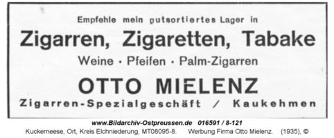 Kuckerneese, Ort, Kreis Elchniederung Lorkstraße